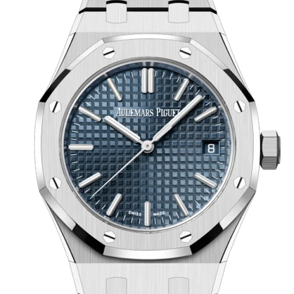 Audemars Piguet Royal Oak 37 Bleu nuit nuage 50 dial Stainless steel Watch 15550ST.OO.1356ST.02