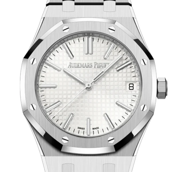 Audemars Piguet Royal Oak 41 Silver Dial 50th Anniversary Watch 15510ST.OO.1320ST.03 DCM