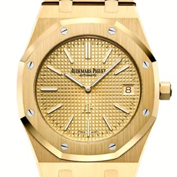 Audemars Piguet Royal Oak 39mm Yellow-gold Dial Extra-Thin 18K Yellow Gold Watch 15202BA.OO.1240BA.02 DCM