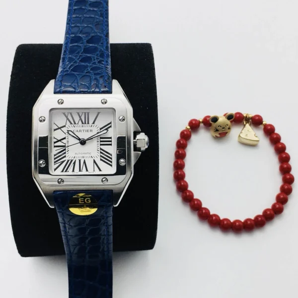 Cartier Santos Couple Watch Diameter: 51MM