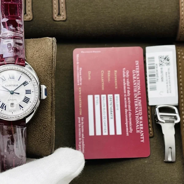 Cartier Couple Watch Diameter: 31 mm