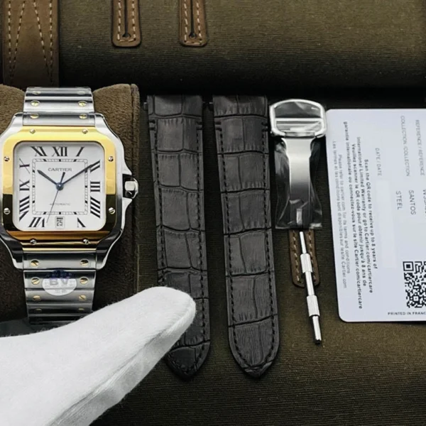 Cartier SANTOS series watch Diameter: 47.5MM*39.8MM*9.38MM