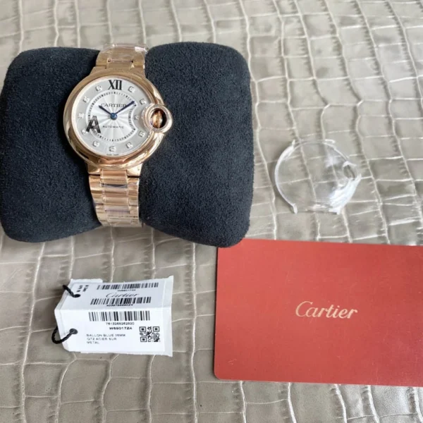 Cartier blue balloon watch