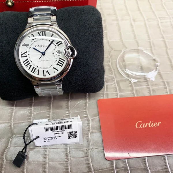 Cartier blue balloon series watch serial number: ID