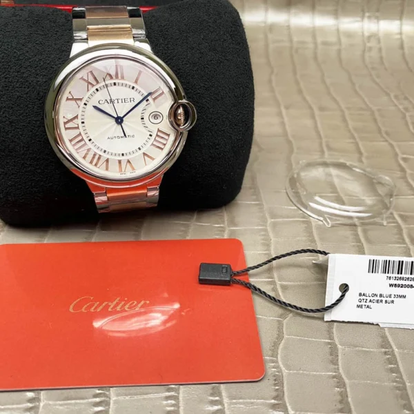 Cartier blue balloon series watch serial number: ID