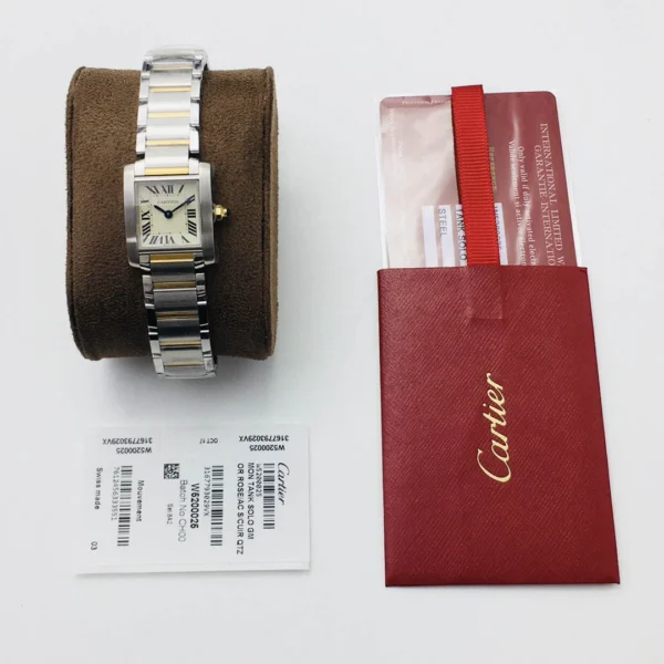 Cartier Tank Watch Diameter: 20.3MMX25.35MM