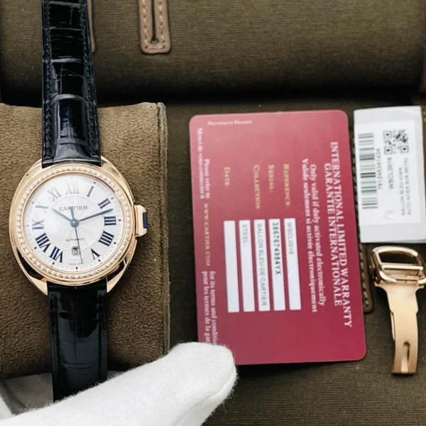 Cartier Couple Watch Diameter: 31 mm