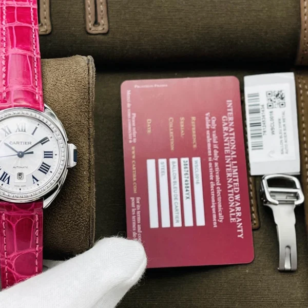 Cartier Couple Watch Diameter: 31 mm