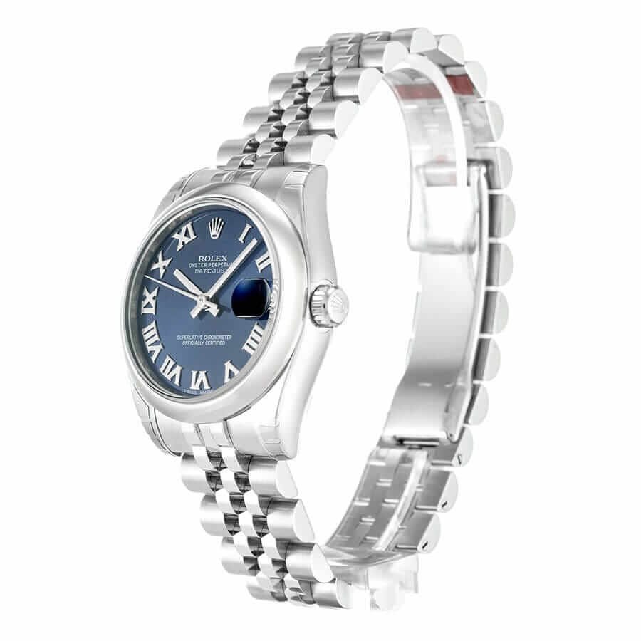 Rolex-Datejust-Blue-Roman-Numeral-Replica-Left