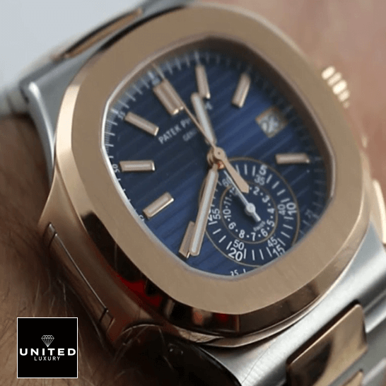patek_philippe_nautilus_chronograph_5980_1AR_steel_and_rose_gold_blue_dial_replica_blue_unitedluxurynet