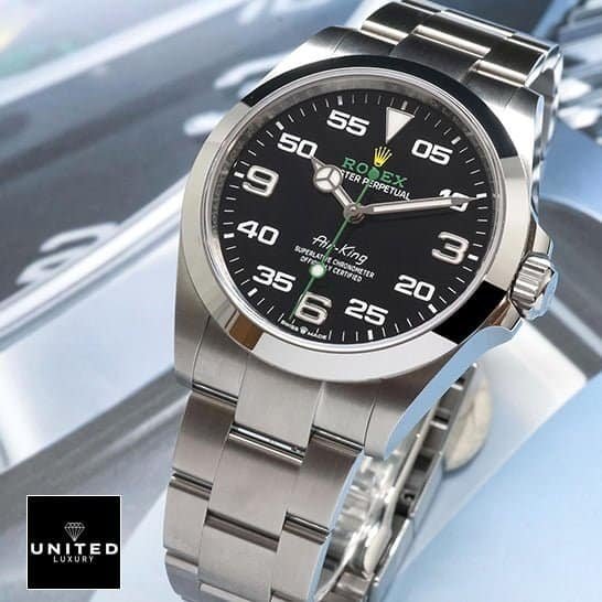 rolex-air-king-126900-black-replica