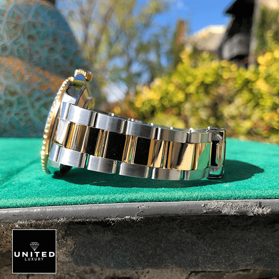 Rolex Submariner 16613 "Serti Two-Tone" Top Grade Clone 1:1 rolex submariner 16613 replica steel Rolex Submariner 16613 Two Tone Bracelet Replica