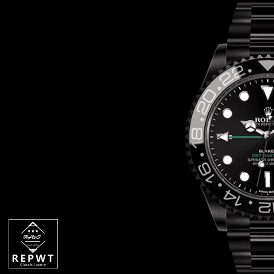 rolex_blaken_GMT_master_II_singel_black_dial_116710_dlc_pvd_front_two-1