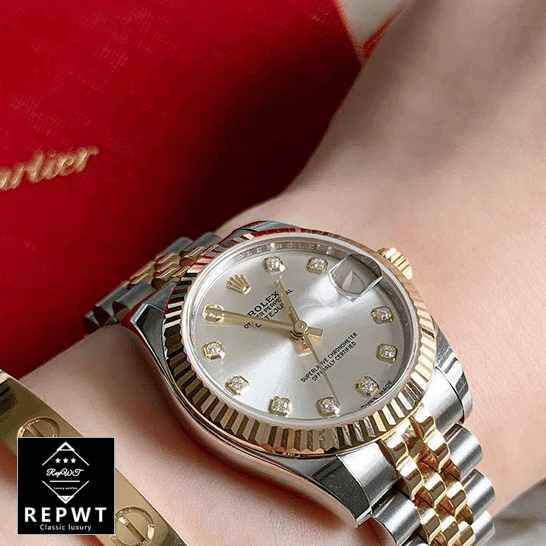 rolex_datejust_279173_steel_yellow_gold_automatic_silver_with_diamond_dial_replica_hand
