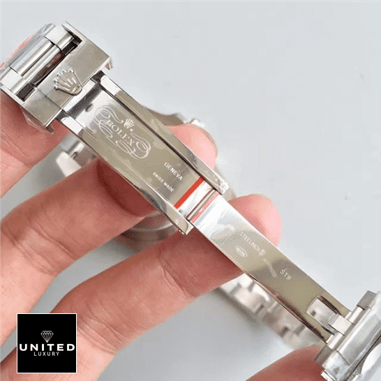 劳力士潜航者型绿水鬼 116610LV 不锈钢蚝式表带复刻版 开扣