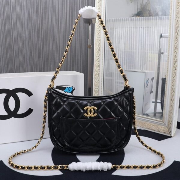 CHANEL Half-moon hobo bag underarm bag